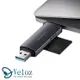 Veloz－USB3.0/Type－C鋁合金多功快讀SD/TF讀卡機（Velo－39）