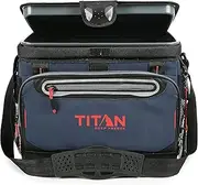 Titan Deep Freeze Cooler Zipperless Hardbody Cooler - Deep Freeze Insulation, HardBody Liner, and SmartShelf