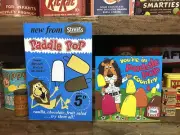 Vintage Style Streets Paddle Pop Ice Cream Cardboard Signs Advertising