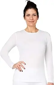 Eczema & Psoriasis Itch Relief Treatment Shirt for Moderate to Severe Sensitive Skin for Ladies, White, Small-Medium