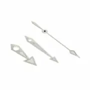 WATCH HAND FOR BROAD ARROW 45MM OMEGA SEAMASTER ETA 2824-2, 2836-2 WATCH SILVER