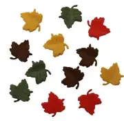 Falling Leaves 4618 by Buttons Galore - Craft Sewing Scrap - Autumn Leaf Buttons