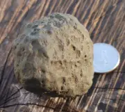 Beautiful & Rare Achondrite Meteorite Completely Intact 133.26 Grams Recent Find