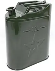 Petrol Cans Thickened Portable Gasoline Drum 5L10L Iron Cover Fuel Storage Tank Pot Fuel Can(10L)