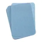 Fabric Patch Iron-on Patches Denim Light Blue 4.1"x3" for Clothes 12 Pcs