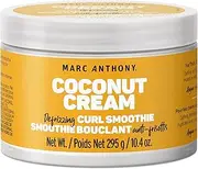 Marc Anthony Defrizzing Coconut Cream Curls Define & Defrizz Smoothie Cream, 9.97 Ounces