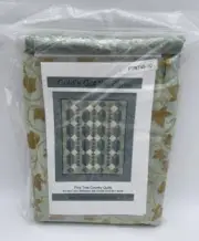 Gold’s Got The Blues Pine Tree Country Quilts Quilt Kit 60 x 72” NEW