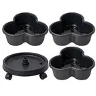 3-Tier Stackable Vertical Strawberry Herb Flower Vegetable Garden Planter Box