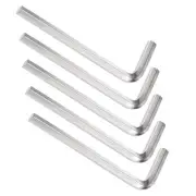 5pcs L-Handle Hex Key 5mm Metric L-Shape Wrench CR-V Hand Tools