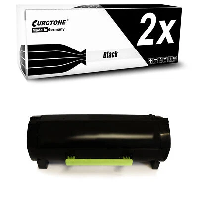 2x Toner F Sleeve R Lexmark MX-310-dn MX-611-dhe MX-611-dte MX-511-dte