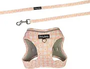 Dan & Sam Daisy Picnic Step-in Cat Harness & Lead - Small, Comfortable & Secure Fit, Easy to Use, Ideal for Outdoor Adventures, Stylish Daisy Design, Durable & Lightweight