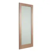 2040 x 820 x 35mm Corinthian Internal Door Veneer 1Lite Obscure Glass