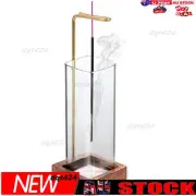 Insense Holder, Modern Incense Burner With Removable Glass Ashes Catcher, Anti-⇧