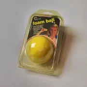 Vtg 1993 Unique Sports Products Foam Ball Yellow Brand New Seales KLY