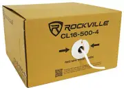 Rockville CL16-500-4 CL2 Rated 16 AWG 500' 4 Conductor Speaker Wire In Ceiling