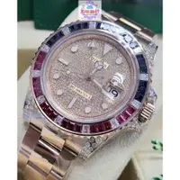 在飛比找蝦皮購物優惠-Rolex 勞力士 GMT 二地時間 126755 玫瑰金 