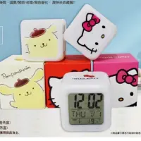 在飛比找蝦皮購物優惠-【你的玩具】正版 Kitty 三麗鷗 LED 多功能電子鐘 