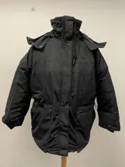 ADIDAS LADIES PARKA IN BLACK SIZE 12 BNWT