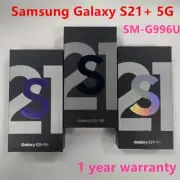 Samsung Galaxy S21+ Plus 5G SM-G996U Unlocked 128/256GB Smartphone New Sealed