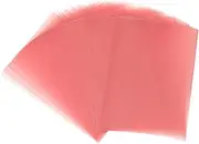 uxcell 60 Sheets Vellum Paper 4x6, Vellum Paper Printable Translucent Paper 100GSM for Invitations Printing, Red