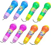 Vaguelly Pretend Play Karaoke Microphone for Boys and Girls Plastic Simulation Microphone Toys Stage Props Random