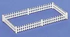 Bachmann 42100 HO Scale Picket Fence 24Pcs