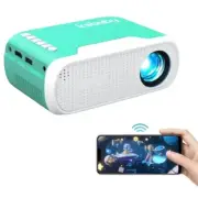 Mini Home Theater Projector Portable 1080P WiFi Bluetooth Speaker USB
