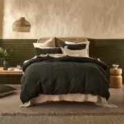 Jude Quilt Cover Set Single Forest Size 140X210cm by MyHouse-Single
