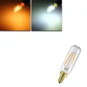 Dimmable E12 T25 2W LED White Warm White COB Retro Vintage Edison Filament Light Bulb AC110V 33 WHITE