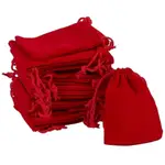 «福袋» 現貨 紅色布袋招財紅色首飾袋保護袋紅色束口布袋 空袋 紅袋子絨布袋精緻