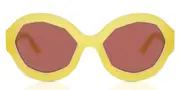Marni Cumulus Cloud Blue JZP Men's Sunglasses Yellow Size 63