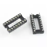 60Pcs New 16 PIN Round DIP IC Sockets Adaptor Narrow