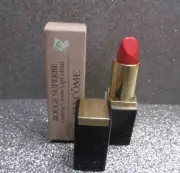 Lancome Rouge Superbe LipColour Lipstick TANGELO Full Size NIB