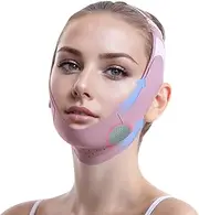 Graphene V-Line Mask Chin Up Mask V Shaped Face Mask Chin strap for sleeping, Jaw Exerciser,lilac,Medium