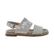 Clarks Corsio Slide Women's Sandals White Canvas 26152044
