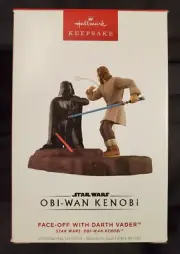 Hallmark Star Wars Obi-Wan Kenobi Face-Off w/Darth Vader Ornament - READ