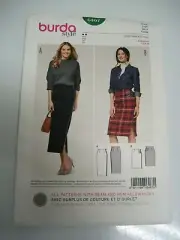 BURDA# 6467 MISSES SKIRTS PATTERN UNCUT 2 Available