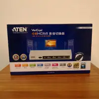 在飛比找蝦皮購物優惠-ATEN 4埠 HDMI 影音切換器 (VS481A) 四進