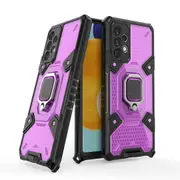 Samsung Galaxy A52 5GPhone Case With Ring Holder Kickstand - Purple