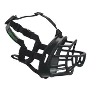 Baskerville Ultra Muzzle for Dogs - Size 4 - Adjustable & Comfortable - New