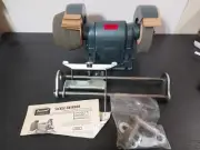 Vintage General Bench "SICKLE" Grinder Belt Driven Stone Grinding Wheels
