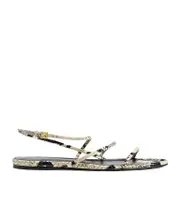 Loop flat sandals 36,37.5,37,39 NATURAL