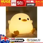 Dodo Duck LED Night Light - Cute Silicone Duck Lamp Bedrooms, Living Room - Rech