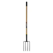 Gardenmaster Lightweight 4 Tines Fork Long Handle Garden Digging/Tilling Soil