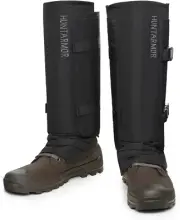HUNTARMOR Snake Gaiters Leg Guards: Waterproof Snake Chaps for Hunting, Adjustab