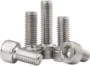 50pcs 10#-32 × 5/8“ English and American Systems 304 Stainless Steel Socket Head Cap Screws