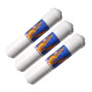 Omnipure K5615-BB Inline Carbon Block 1mic CTO/Lead/Cyst - 12 x 2.5 1/4 FPT 3-PK