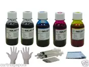 Refill ink kit for HP 27 28 Deskjet 3745 3745v 3420 3425 3450 3520 20oz/s/gloves
