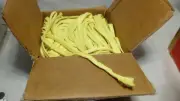 136 Yards of 149000 T10A Braided Cord Made with Kevlar 100% 3/8"dia. 5000 lb.