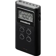 Sangean FM-Stereo / AM PLL Tunning Pocket Radio in Black